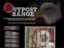 Tablet Screenshot of outpostrange.com